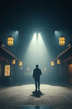 公路剧《归途列车》竖版海报，黄昏铁轨与远行列车